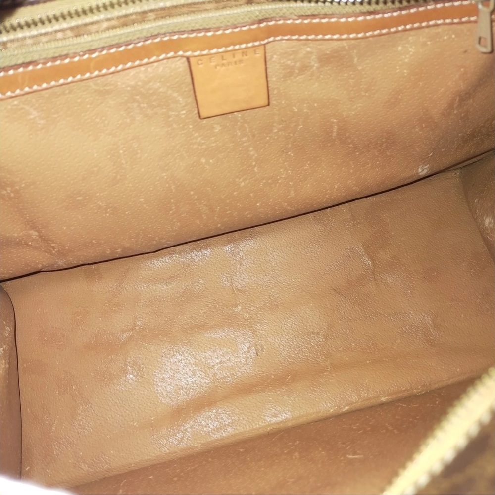 SOLD! Authentic Vintage Celine Macadam Boston Bag - Picture 7 of 7
